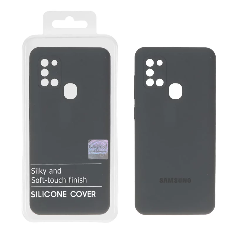 قاب سیلیکونی پاک کنی اورجینال Master Quality مدل Samsung Galaxy A21s - خاکستری (پک دار) - تصویر 2