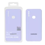 قاب سیلیکونی پاک کنی اورجینال Master Quality مدل Samsung Galaxy A10s - یاسی (پک دار)