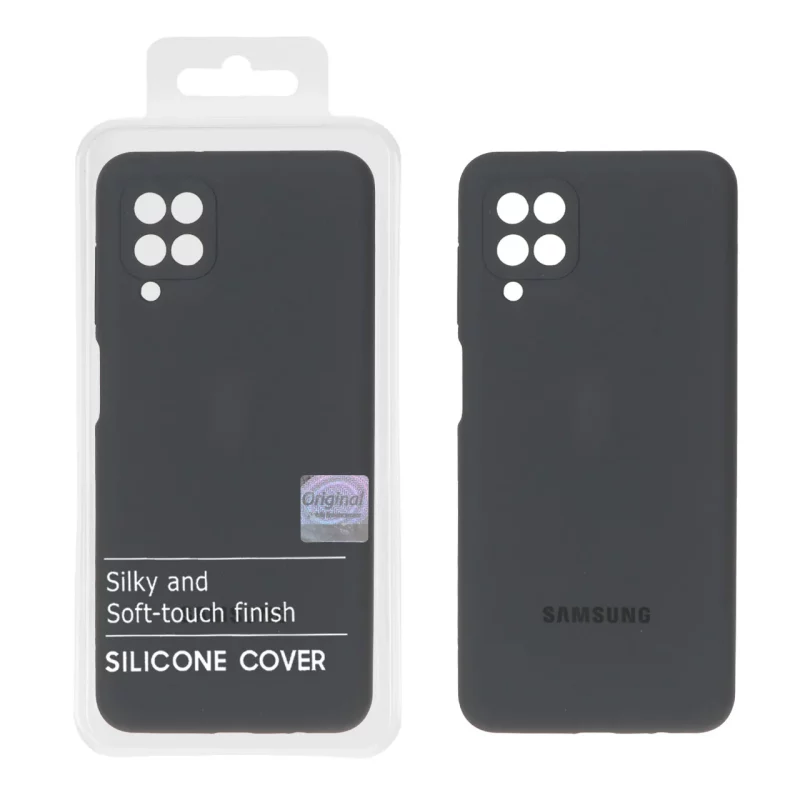 قاب سیلیکونی پاک کنی اورجینال Master Quality مدل Samsung Galaxy A12 / M12 / F12 - خاکستری (پک دار) - تصویر 2