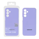 قاب سیلیکونی پاک کنی اورجینال Master Quality مدل Samsung Galaxy A16 - بنفش روشن (پک دار)