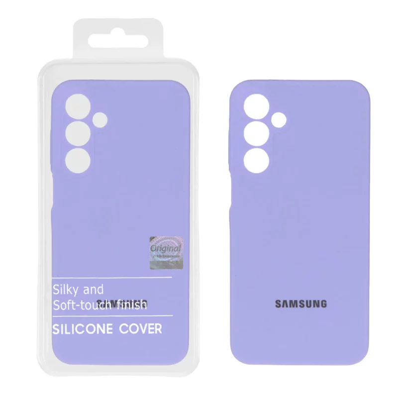 قاب سیلیکونی پاک کنی اورجینال Master Quality مدل Samsung Galaxy A16 - بنفش روشن (پک دار) - تصویر 2