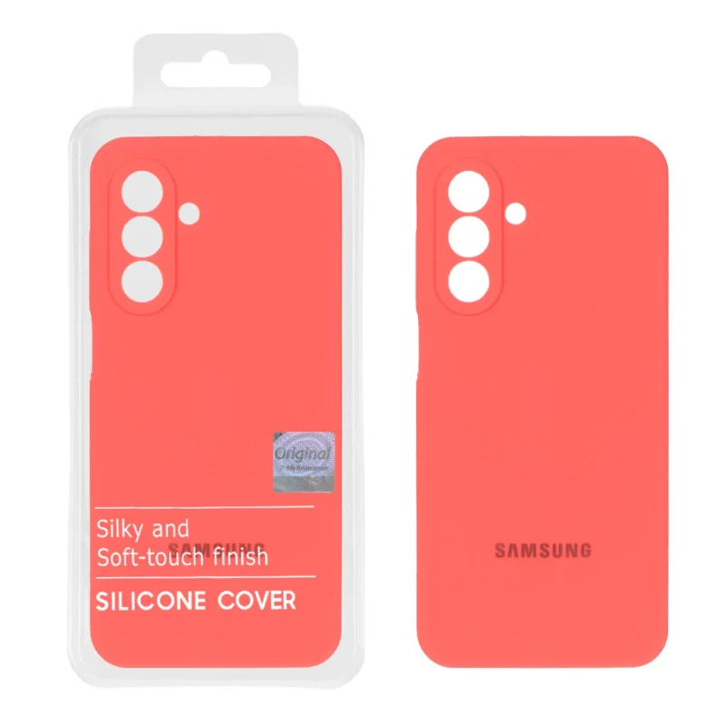 قاب سیلیکونی پاک کنی اورجینال Master Quality مدل Samsung Galaxy A17 / A26 - مرجانی (پک دار) - تصویر 2