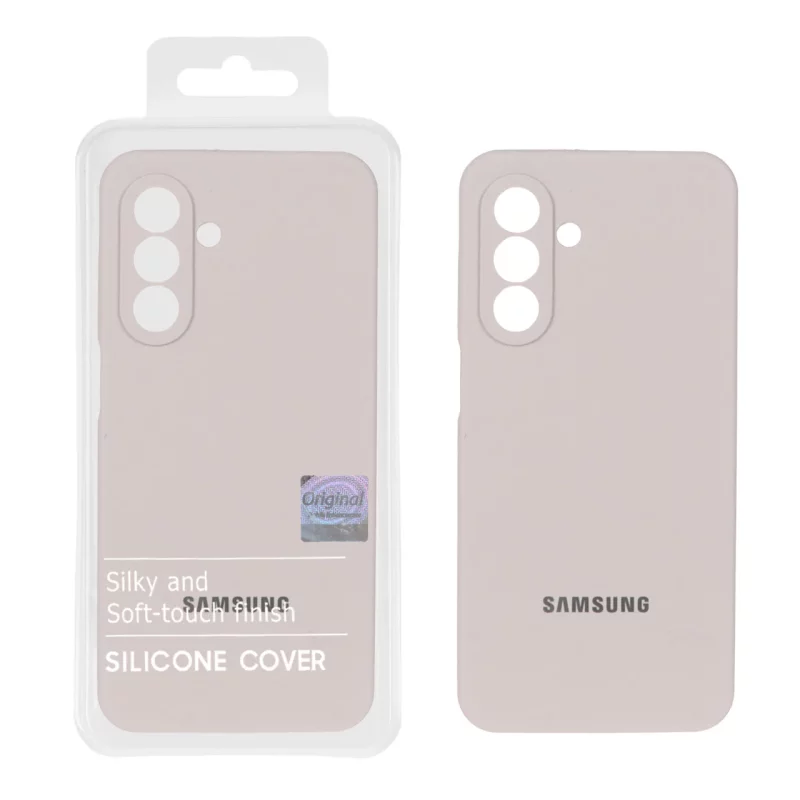 قاب سیلیکونی پاک کنی اورجینال Master Quality مدل Samsung Galaxy A17 / A26 - خاکی (پک دار) - تصویر 2