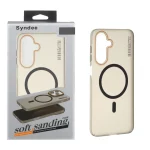قاب اورجینال Syndee پشت مات MagSafe مدل Samsung Galaxy A17 / A26 - مشکی (پک دار)