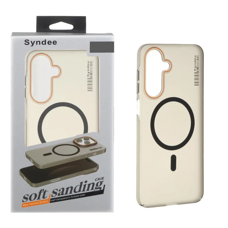 قاب اورجینال Syndee پشت مات MagSafe مدل Samsung Galaxy A17 / A26 - مشکی (پک دار) - تصویر 2