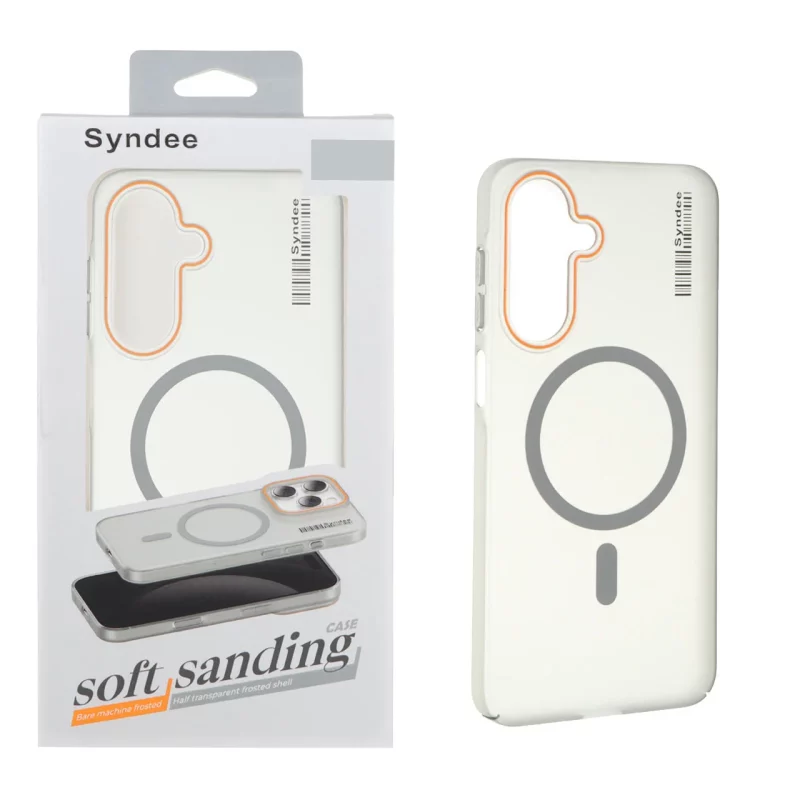 قاب اورجینال Syndee پشت مات MagSafe مدل Samsung Galaxy A17 / A26 - خاکستری (پک دار) - تصویر 2