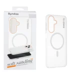 قاب اورجینال Syndee پشت مات MagSafe مدل Samsung Galaxy A17 / A26 - سفید (پک دار)