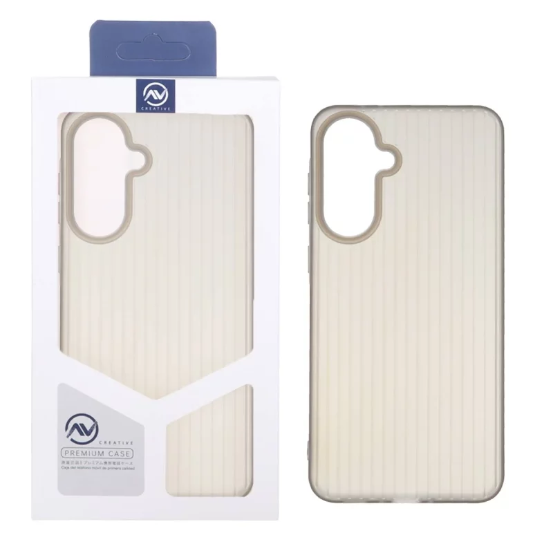 قاب Line Case ژله ای Samsung Galaxy A36 / A56 - خاکستری (پک دار) - تصویر 2