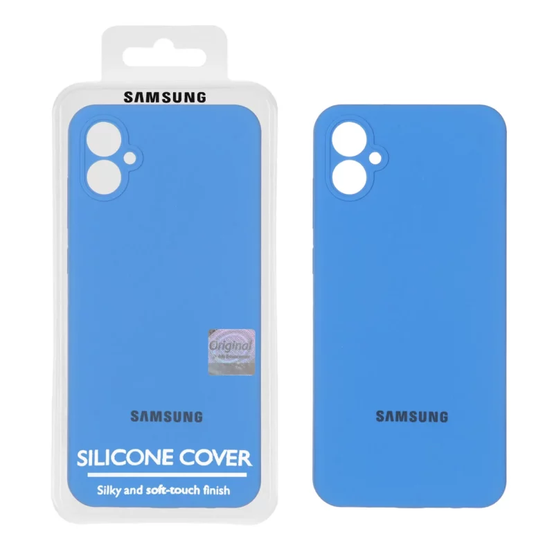 قاب سیلیکونی پاک کنی اورجینال Master Quality مدل Samsung Galaxy A05 - آبی (پک دار) - تصویر 2