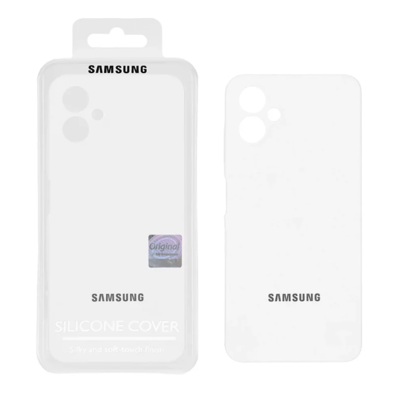 قاب سیلیکونی پاک کنی اورجینال Master Quality مدل Samsung Galaxy A06 - سفید (پک دار) - تصویر 2