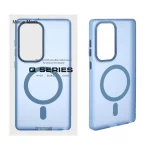 قاب Focus Pixels لنز آلومینیومی مات Magsafe مدل Samsung Galaxy S25 Ultra - سرمه ای (پک دار)