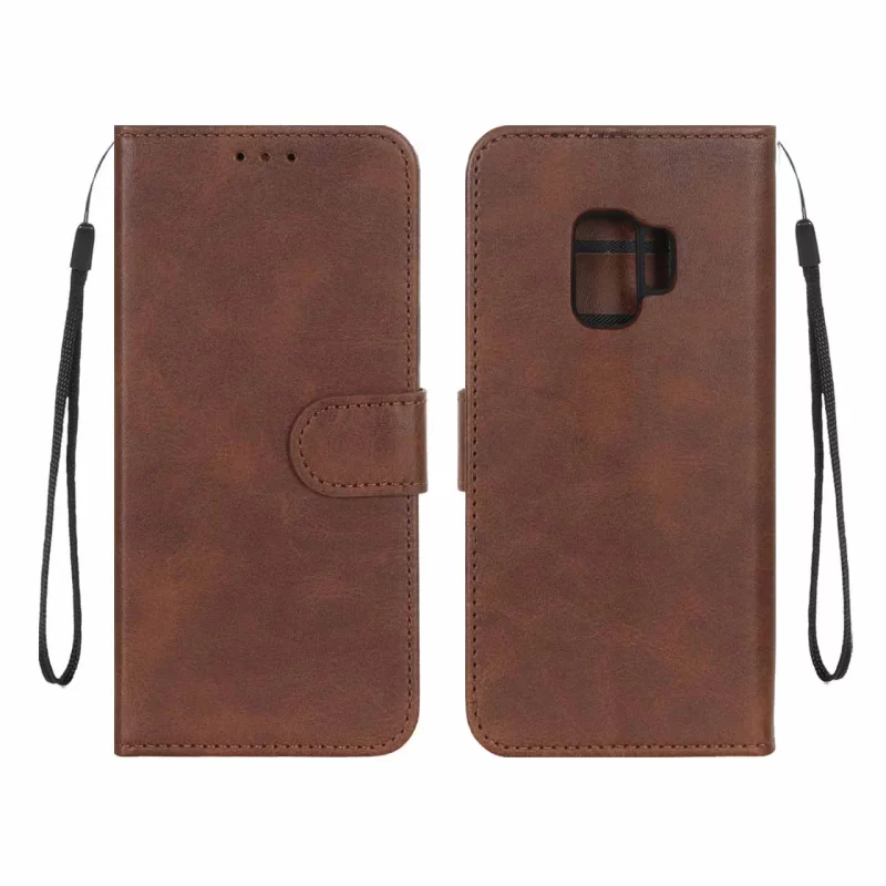 کیف موبایل مگنتی درجه یک MNC مدل Samsung Galaxy S9 - قهوه ای - تصویر 2
