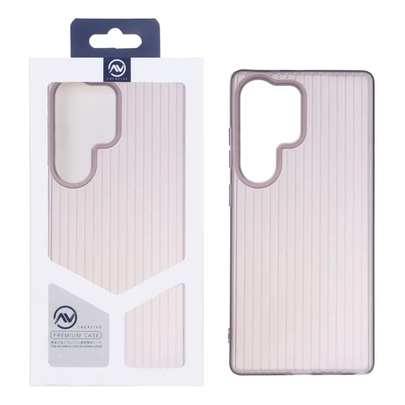 قاب Line Case ژله ای Samsung Galaxy S25 Ultra - بنفش (پک دار) - تصویر 2