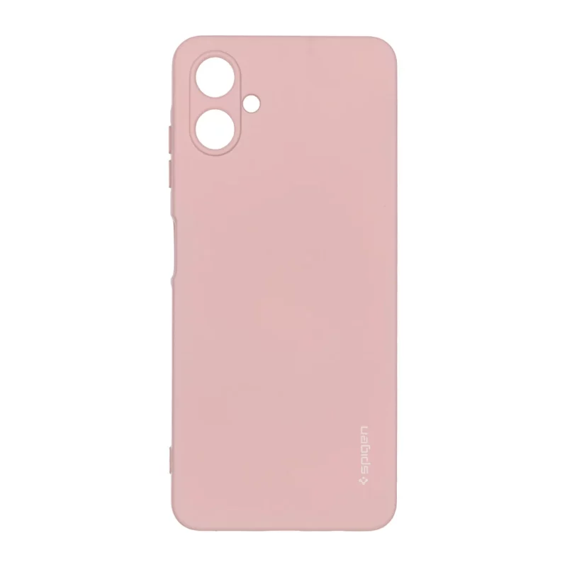 قاب سیلیکونی Spigen محافظ لنزدار Samsung Galaxy A06 - صورتی چرک - تصویر 2