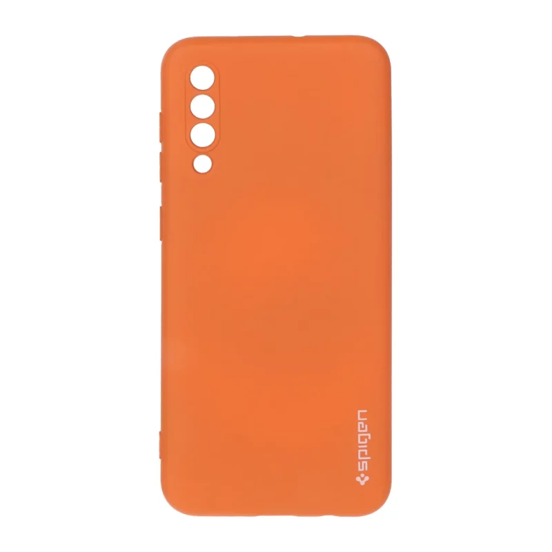 قاب سیلیکونی Spigen محافظ لنزدار Samsung Galaxy A50 / A50s / A30s - نارنجی - تصویر 2