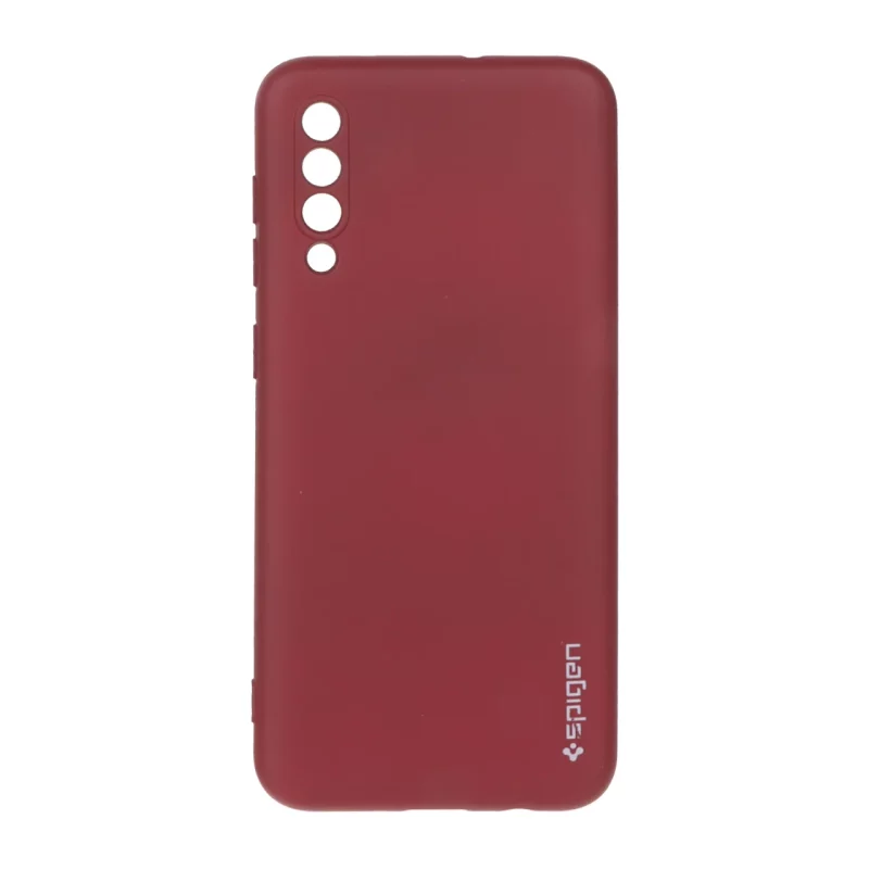 قاب سیلیکونی Spigen محافظ لنزدار Samsung Galaxy A50 / A50s / A30s - زرشکی - تصویر 2
