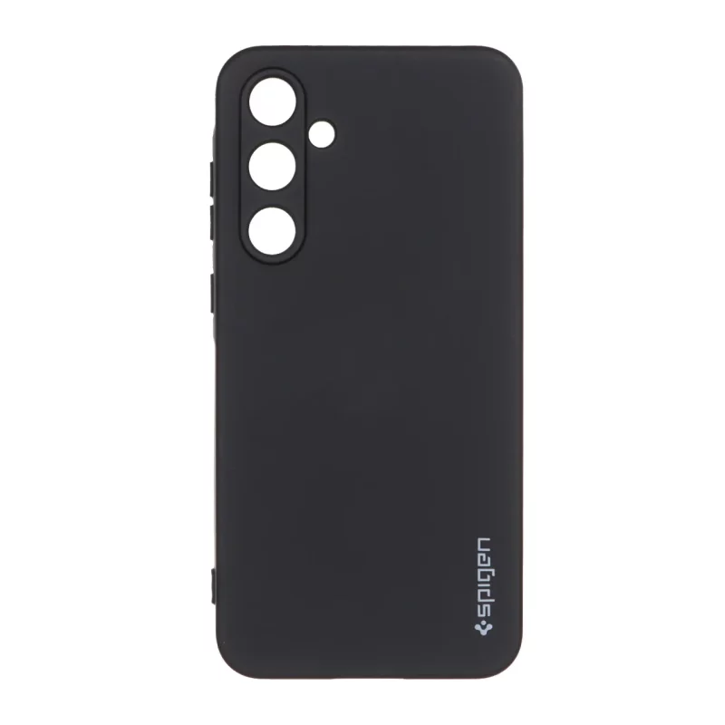قاب سیلیکونی Spigen محافظ لنزدار Samsung Galaxy A55 - مشکی - تصویر 2