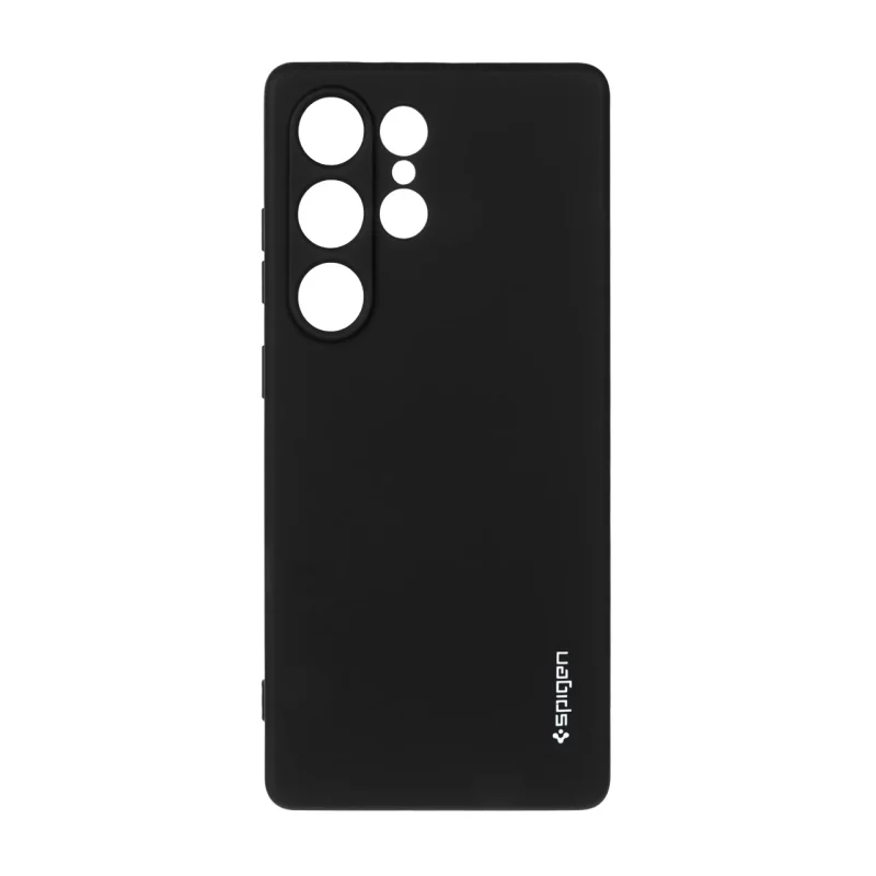 قاب سیلیکونی Spigen محافظ لنزدار Samsung Galaxy S25 Ultra - مشکی - تصویر 2