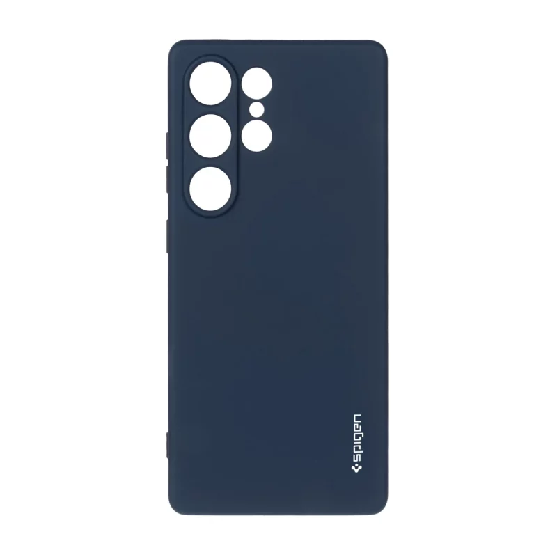 قاب سیلیکونی Spigen محافظ لنزدار Samsung Galaxy S25 Ultra - سرمه ای - تصویر 2