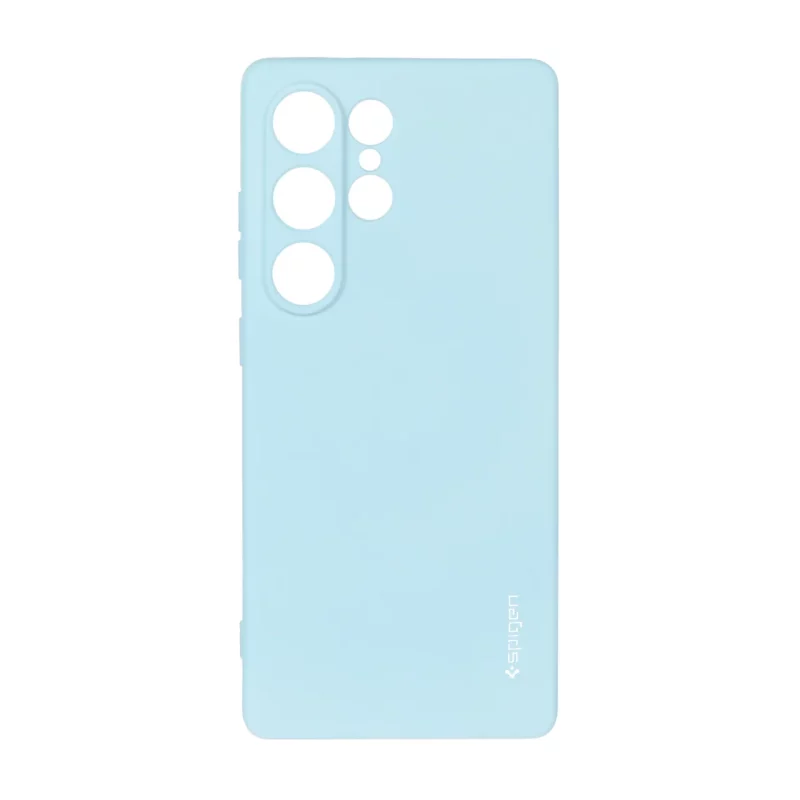 قاب سیلیکونی Spigen محافظ لنزدار Samsung Galaxy S25 Ultra - آبی روشن - تصویر 2
