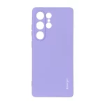 قاب سیلیکونی Spigen محافظ لنزدار Samsung Galaxy S25 Ultra - بنفش روشن
