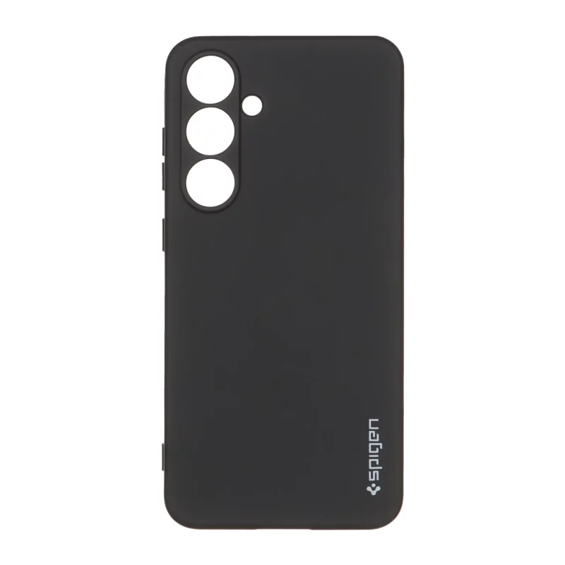 قاب سیلیکونی Spigen محافظ لنزدار Samsung Galaxy S24 FE - مشکی - تصویر 2