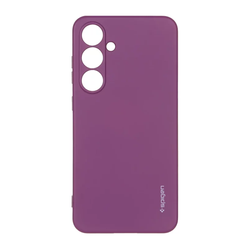 قاب سیلیکونی Spigen محافظ لنزدار Samsung Galaxy S24 FE - ارغوانی - تصویر 2