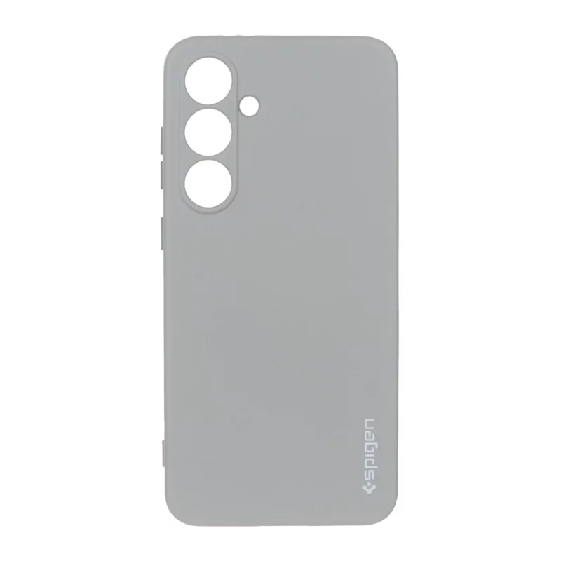 قاب سیلیکونی Spigen محافظ لنزدار Samsung Galaxy S24 FE - طوسی - تصویر 2