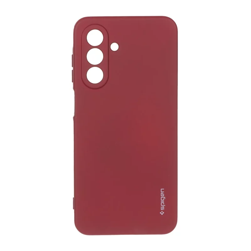 قاب سیلیکونی Spigen محافظ لنزدار Samsung Galaxy A17 / A26 - زرشکی - تصویر 2