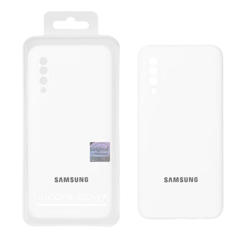 قاب سیلیکونی پاک کنی اورجینال Master Quality مدل Samsung Galaxy A50 / A50s / A30s - سفید (پک دار) - تصویر 2