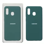 قاب سیلیکونی پاک کنی اورجینال Samsung Galaxy A30 / A20 - سبز (پک اصلی)