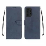 کیف چرمی موبایل مگنتی محافظ لنزدار Samsung Galaxy A23 - سرمه ای