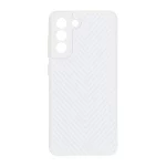 قاب طرح کربن PVD مدل Samsung Galaxy S21 FE - سفید