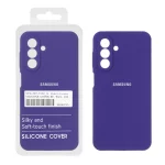 قاب سیلیکونی پاک کنی اورجینال درجه یک Samsung Galaxy A17 / A26 - بنفش تیره (پک دار)
