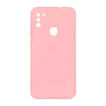قاب سیلیکونی Spigen محافظ لنزدار Samsung Galaxy A11 / M11 - صورتی
