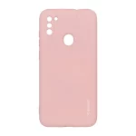 قاب سیلیکونی Spigen محافظ لنزدار Samsung Galaxy A11 / M11 - صورتی چرک