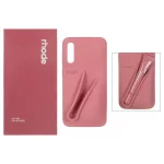 قاب سیلیکونی پاک کنی اورجینال rhode با ست لیپ گلاس Samsung Galaxy A50 / A50s / A30s - کالباسی (پک دار)