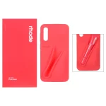 قاب سیلیکونی پاک کنی اورجینال rhode با ست لیپ گلاس Samsung Galaxy A50 / A50s / A30s - قرمز (پک دار)