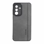 قاب طرح چرم RYOURK مدل Samsung Galaxy A56 / A36 - خاکستری