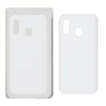قاب سیلیکونی پاک کنی اورجینال Samsung Galaxy A30 / A20 - سفید (پک دار)