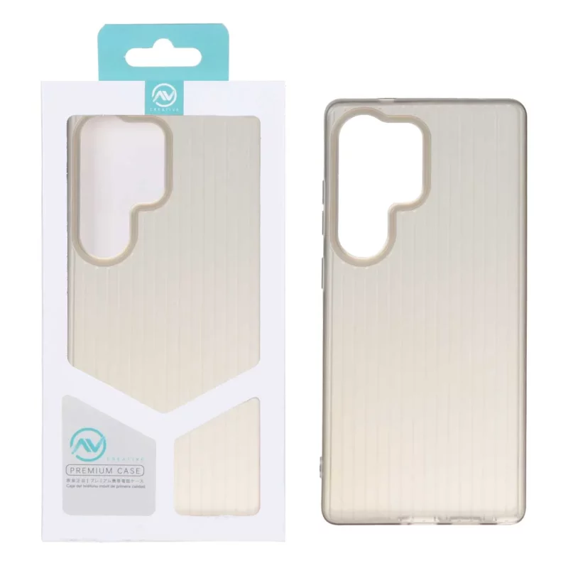 قاب Line Case ژله ای Samsung Galaxy S25 Ultra - خاکستری (پک دار) - تصویر 2