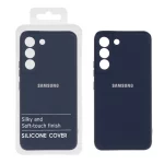 قاب نیو سیلیکون محافظ لنزدار RFF مدل Samsung Galaxy S22 - سرمه ای (پک دار)