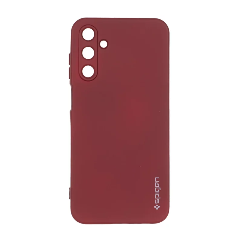 قاب سیلیکونی Spigen محافظ لنزدار Samsung Galaxy A15 - زرشکی - تصویر 2