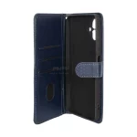 کیف موبایل مگنتی Crystal داخل مخمل Samsung Galaxy A06 - سرمه ای - تصویر 3