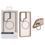قاب اورجینال Yotoo مات MagSafe استندشو Samsung Galaxy S25 Ultra - نسکافه ای (پک دار) - NTC