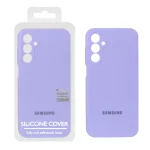 قاب سیلیکونی پاک کنی اورجینال Master Quality مدل Samsung Galaxy A15 - بنفش روشن (پک دار)