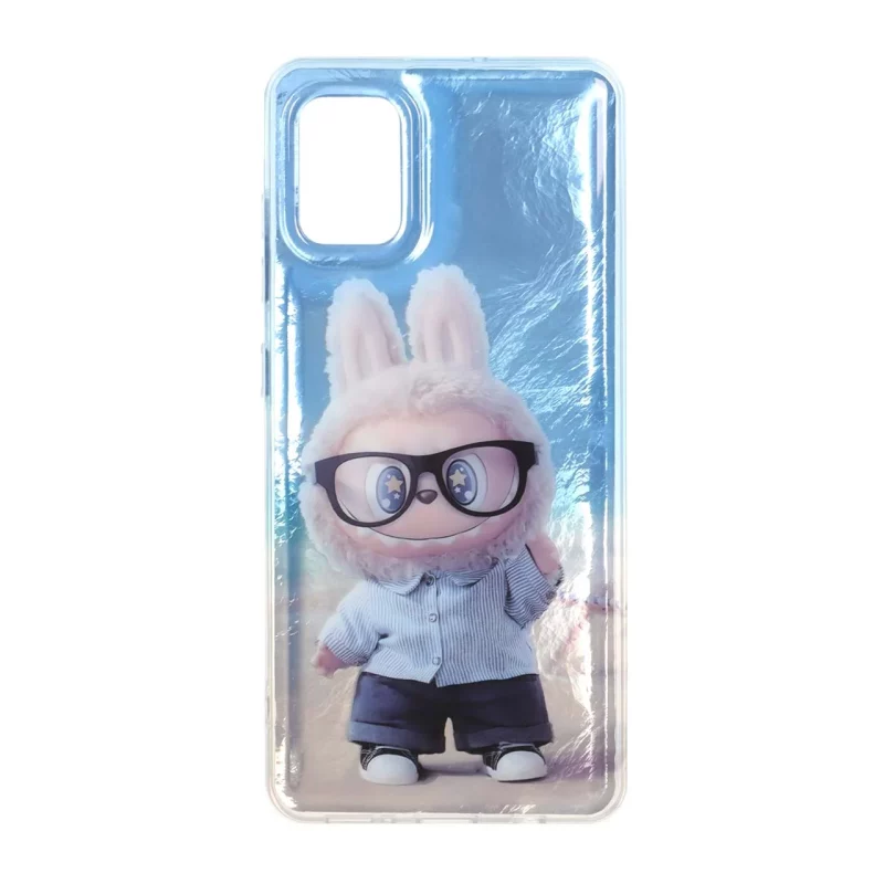 قاب اطلسی Labubu دور ژله ای Samsung Galaxy A51 / M40s - طرح 105 - تصویر 2
