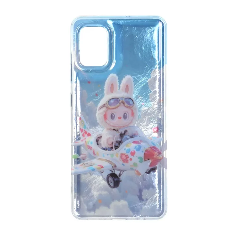 قاب اطلسی Labubu دور ژله ای Samsung Galaxy A51 / M40s - طرح 106 - تصویر 2