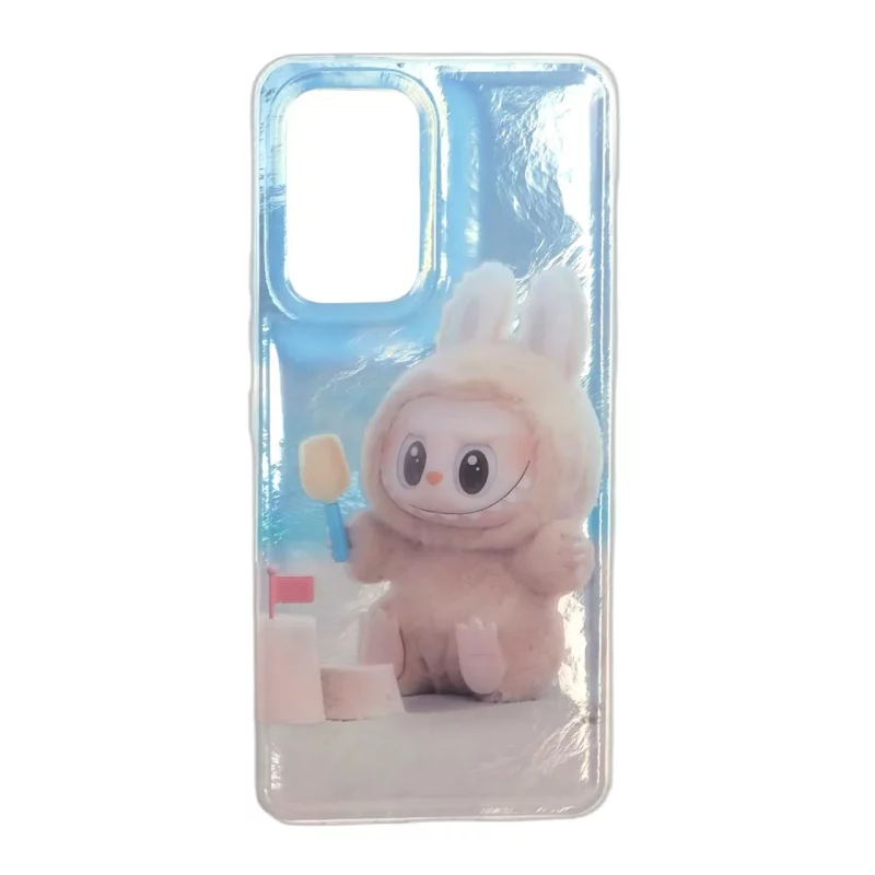 قاب اطلسی Labubu دور ژله ای Samsung Galaxy A53 - طرح 143 - تصویر 2