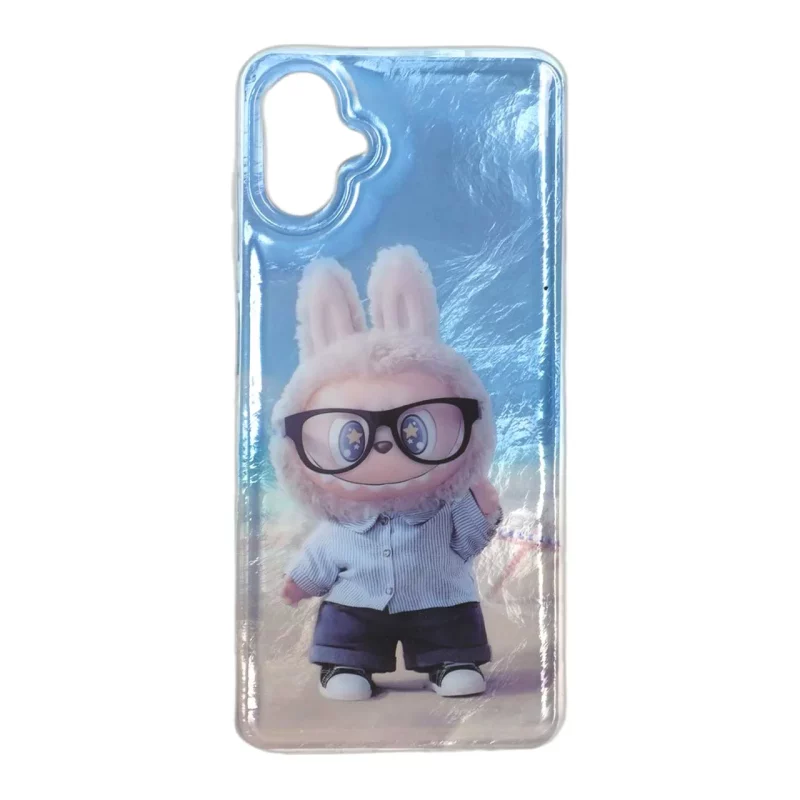 قاب اطلسی Labubu دور ژله ای Samsung Galaxy A06 - طرح 172 - تصویر 2